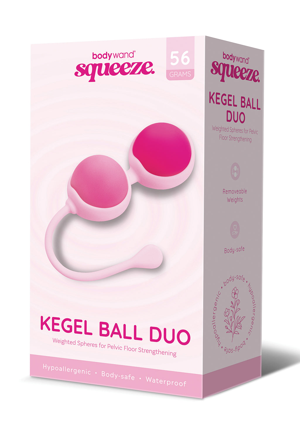 Bodywand Squeeze Kegel Ball Duo The Bodywand Bodywand Squeeze Kegel Ball Duo The Bodywand