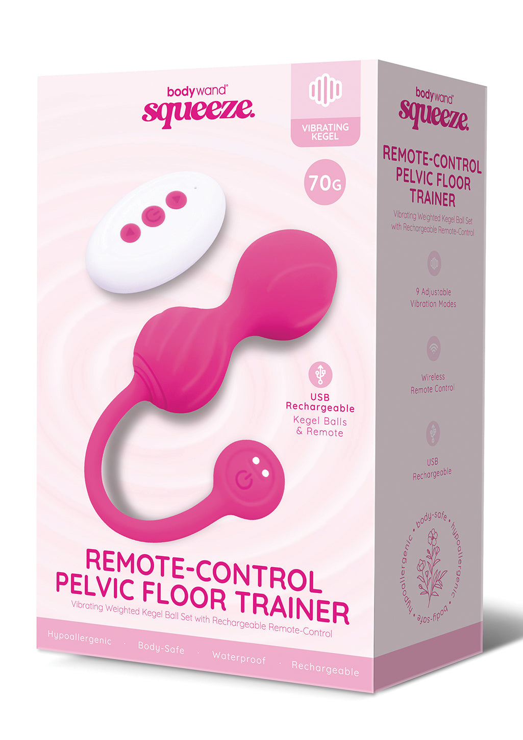 Bodywand Squeeze Remote-Control Pelvic Floor Trainer The Bodywand Bodywand Squeeze Remote-Control Pelvic Floor Trainer The Bodywand