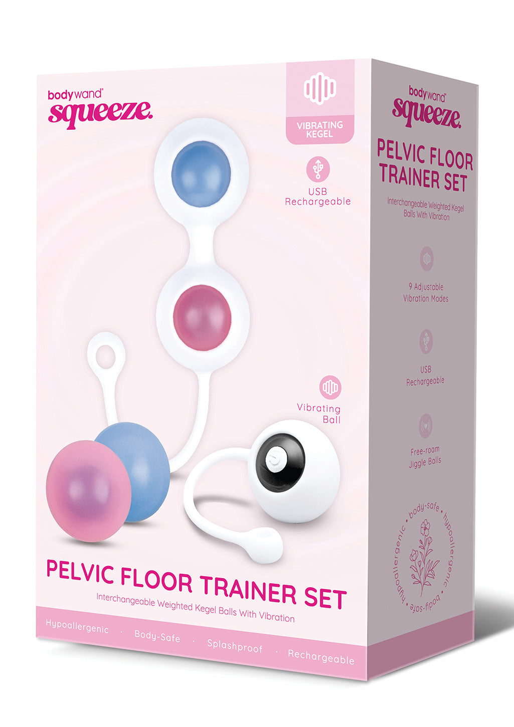 Bodywand Squeeze Vibrating Pelvic Floor Trainer Set The Bodywand Bodywand Squeeze Vibrating Pelvic Floor Trainer Set The Bodywand