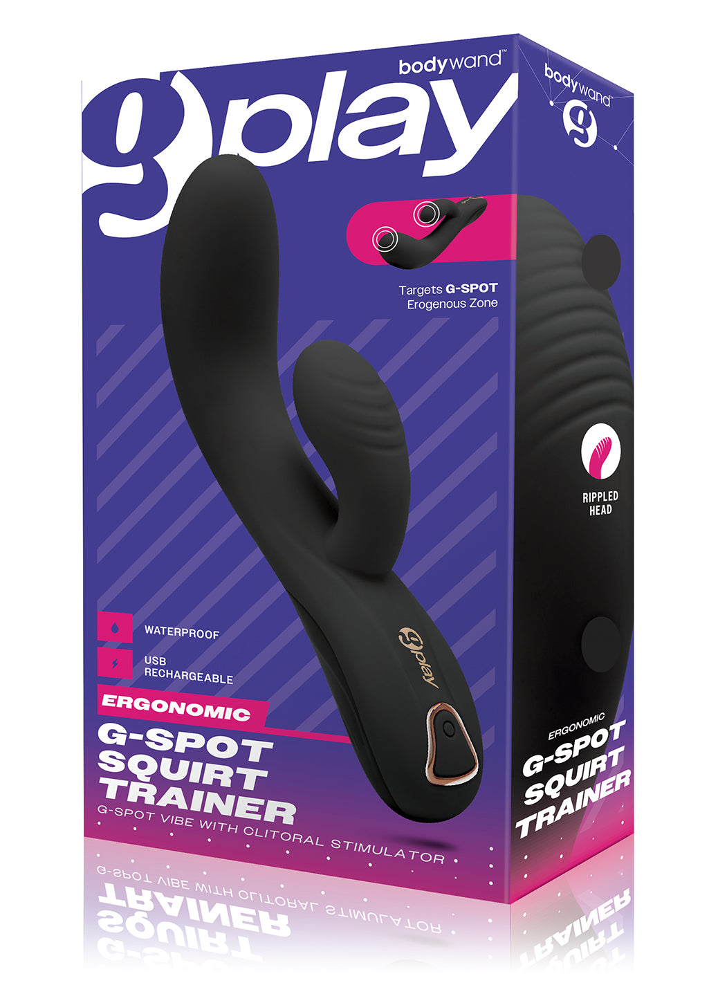 G-Play Ergonomic G-Spot Squirt Trainer The Bodywand G-Play Ergonomic G-Spot Squirt Trainer The Bodywand