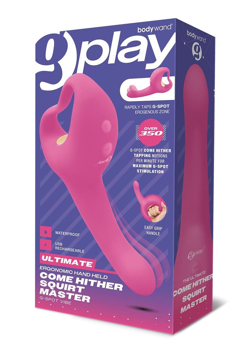 G-Play Ultimate Ergonomic Hand Held Come Hither Squirt Master The Bodywand G-Play Ultimate Ergonomic Hand Held Come Hither Squirt Master The Bodywand