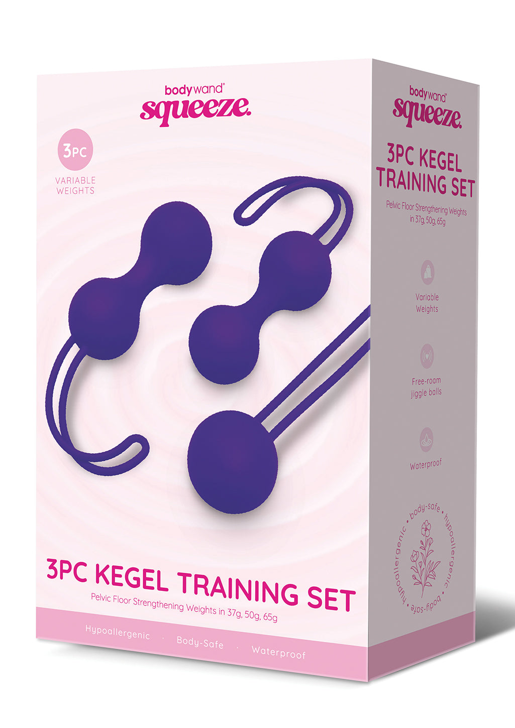 Bodywand Squeeze 3 Piece Kegel Training Set