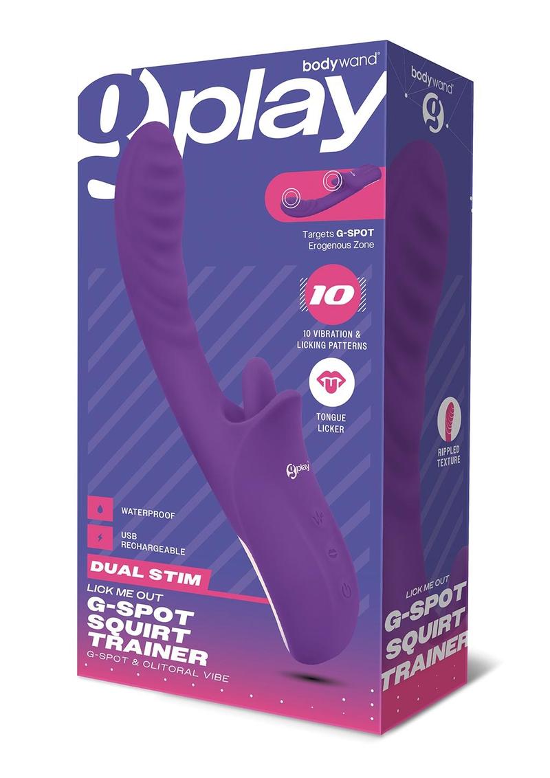 Bodywand G-Play Lick Me Out Squirt Trainer - Purple