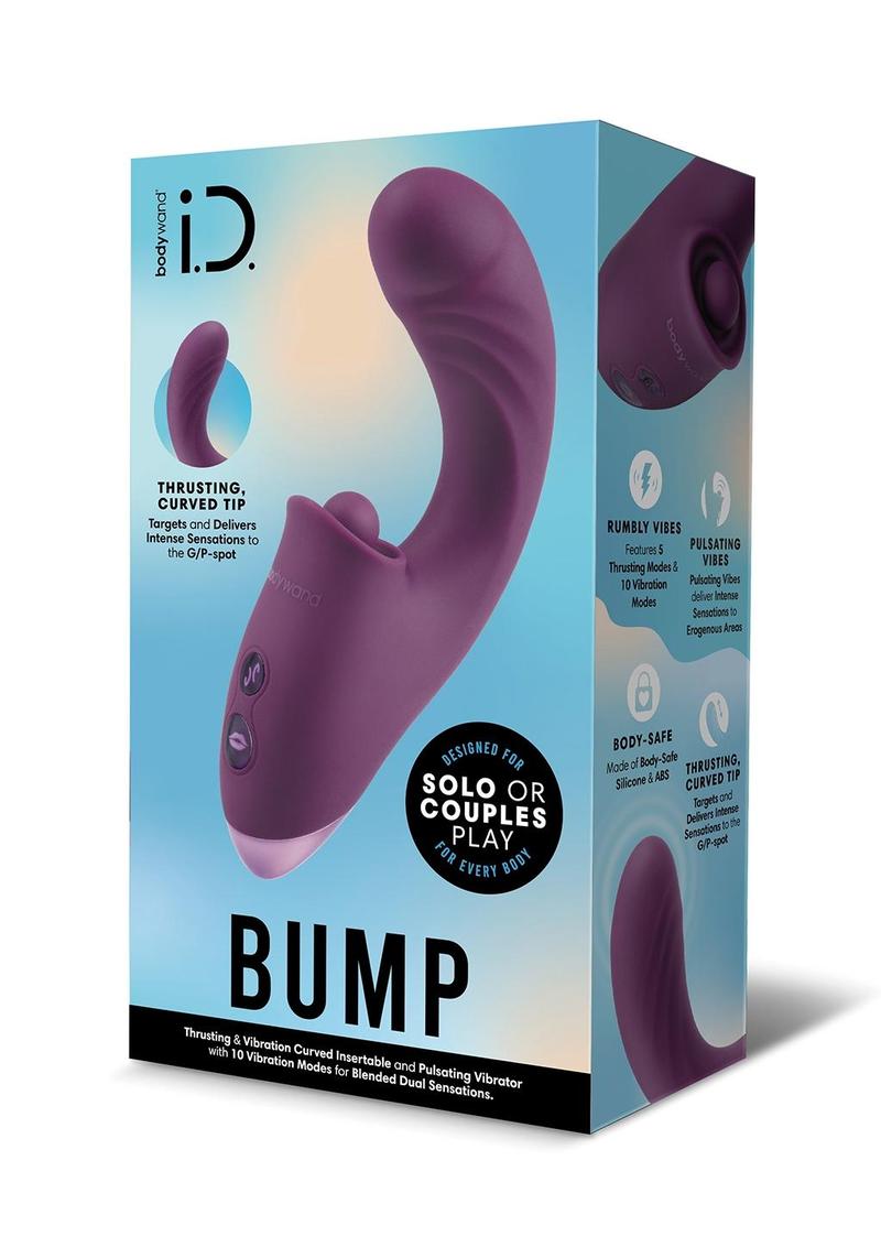 Bodywand I.d. Bump Dual Stim Lingus - Purple