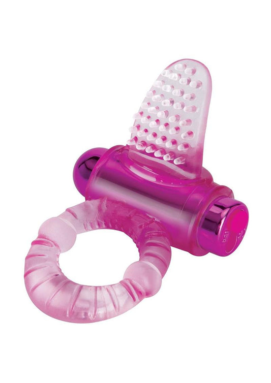 Bodywand Rechargeable Lick It Pleasure Ring - Pink